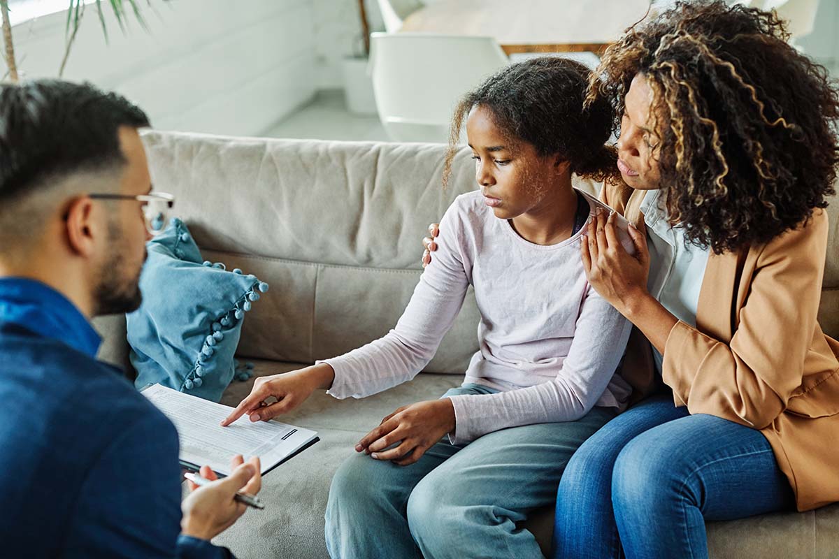 a parent enrolls her child into residential treatment for mental health struggles